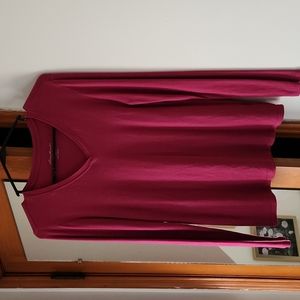 Eddie Bauer long-sleeve shirt, size medium, gently worn.